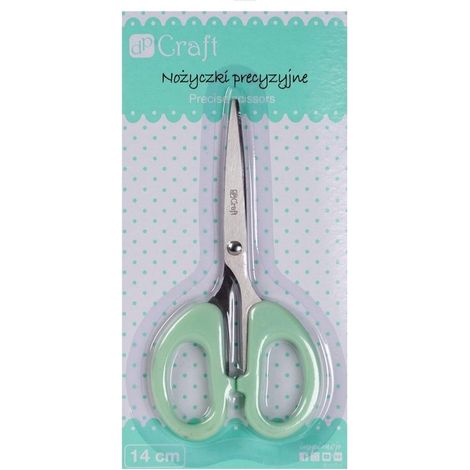 Forbici di precisione DALPRINT da 14 cm: perfette per scrapbooking e lavori artigianali