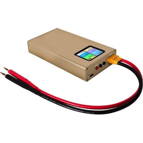 Mini machine à souder par points avec écran LCD couleur de 1,8 pouce, portable, rechargeable par batterie, pour le soudage de plaques de batterie avec bande de nickel. (1/5)