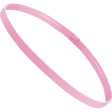 Bandeau de sport fin, antidérapant et élastique avec bande de silicone antidérapante pour l'entraînement, bandeau anti-transpiration, accessoire de tête pour hommes et femmes, football, basketball, te (1/5)
