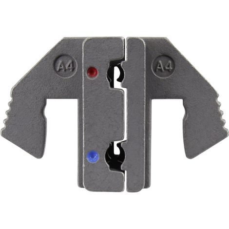 TOOLCRAFT PLE-0A4 Crimp-Einsätze Isolierte Flachsteckhülsen Quetschbereich: 0.5 bis 2.5 mm² Passend (1/3)
