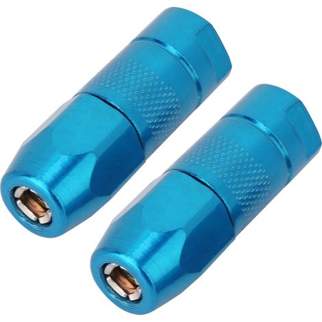 embouts plats de rechange pour pistolet à graisse, accessoires de lubrification (bleu)