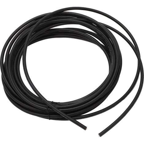 Solarverlängerungskabel, Solarmodulkabel, korrosionsbeständig, geringer Widerstand, energiesparend, verzinntes Kupfer, isolierter XLPE-Mantel für industrielle Anwendungen, schwarz, 10 mm², 10 m (1/5)