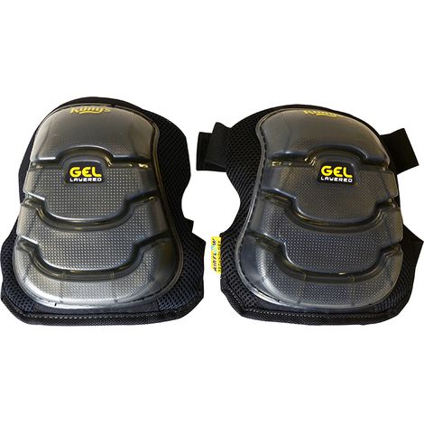 Kunys KP-367 Gel Knee Pads Adjustable Airflow Layered Comfort Fit KUNKP367