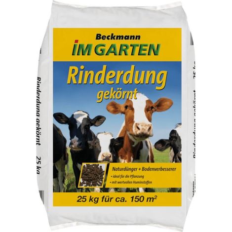 Rinderdung gekörnt 25 Kg BIO Anbau geeignet (1/3)