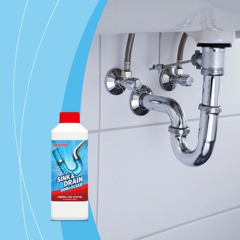 Abflussreinigungspulver für Toiletten, Waschbecken und Küchenabflüsse – 300 g -- DE (1/5)