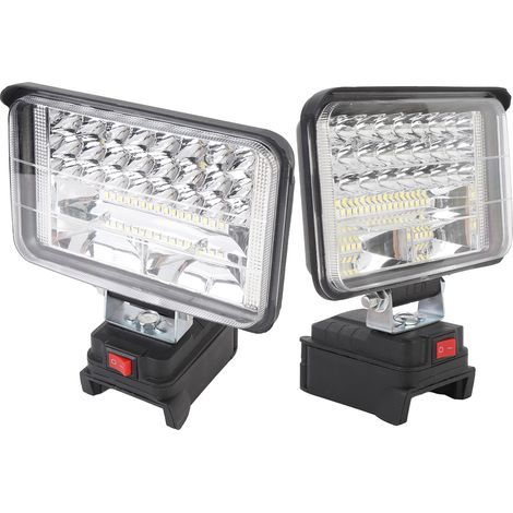 LED Work Light - 2 USB Charging Ports - Portable Outdoor Spotlight for Camping, Fishing (1/5)