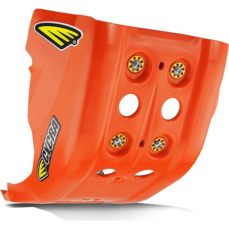 Sabot moteur Full Armor compatible avec les motos des marques HVA / KTM - Orange (1/2)