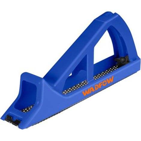 Cepillo ABS para placas de yeso WADFOW WBP1102, 250 mm, acero al carbono, diseño ergonómico