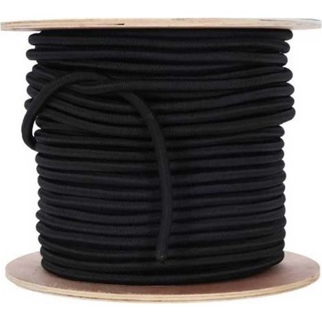 Corde tressée plastimo polyester 100 m 10 mm noire