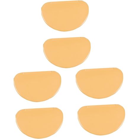 6-teiliges Schaber-Set, Mehlschaber, Küchenhelfer, Teigschneider, Backutensilien, Küchenhelfer, Teigschneider aus Kunststoff, multifunktionaler Teigschneider, Butterschneider