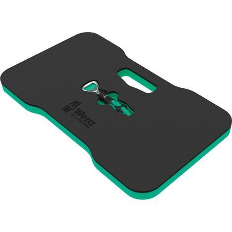Set de 2 piezas cojín protector de rodillas y abridor de botellas WERA 9516 (1/2)