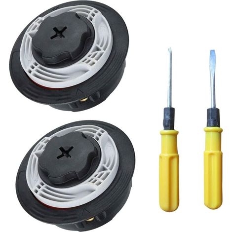 Tête de rechange AutoCut C6-2 pour débroussailleuse Stihl FS38, FS40, FS45, FS46, FS50, FSE60, FSE71, FSE81. Compatible et durable. (1/4)
