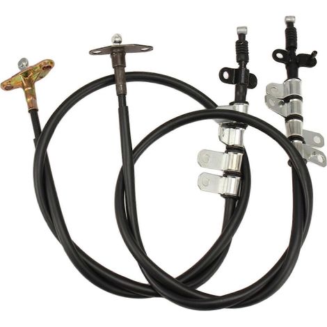 Linkes und rechtes Feststellbremsseil 59760-H1050 59760H1050 59770-H1050 59770H1050 für Hyundai Terracan 2001-2006 (1/5)