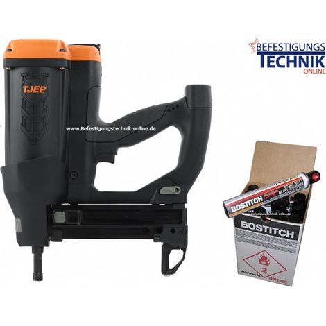 TJEP CP-40 GAS 3G LiIon Akku Betonnagler 15-40mm für Betonnägel + 12x Gas"-"EN103671G