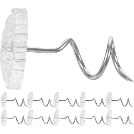 Clous spiralés pour canapé, compatibles avec les meubles et le linge de lit, paquet de 500. (1/5)
