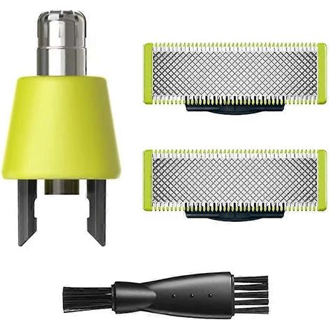 Ersatzklingen für Rasierer und Ersatzköpfe für Nasenhaartrimmer