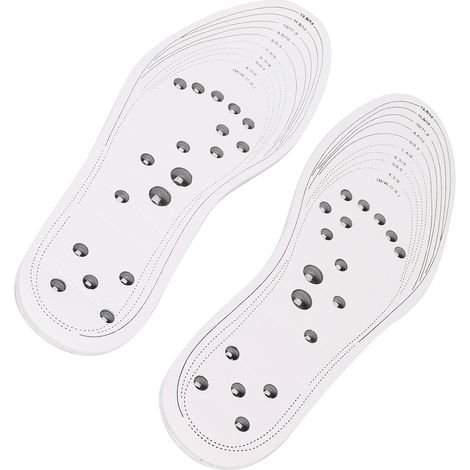 Semelles de massage magnétiques pour chaussures, acupression plantaire, soulagement de la douleur, coussinets de semelles (1/5)