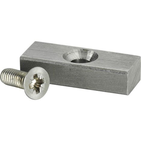 Accuride DA0115 Endanschlag (korrosionsbeständig) Lastwert bis 130 kg Aluminium (1/5)