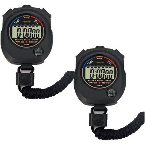 Chronomètre électronique numérique multifonctionnel pour le sport, chronomètre d'entraînement pour les entraîneurs et les arbitres sportifs (1/5)