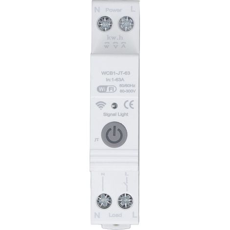 Disjoncteur WIFI intelligent Rail Din Protection Multiple Miniature 230V 1-63A (1/5)