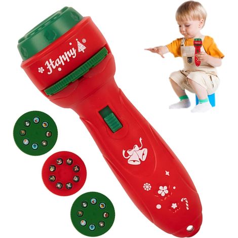 Lampe torche projecteur pour avec 24 motifs Projection Veilleuse (1/5)