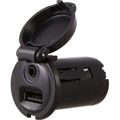 XU Kfz-USB-AUX-Schnittstellenadapter, Zusatzsteckdose 96647952XT 96671143XT-Crezuo