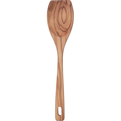 Spatola da cucina in legno d'ulivo di alta qualità: utensile da cucina robusto e durevole (1/3)