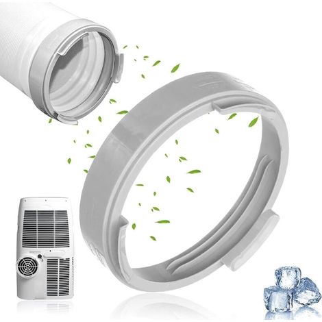 Plaque de Raccordement Extensible pour Climatiseur Portable – Étanchéité Fenêtre ou Interface Bouche Plate – Compatible Tuyau Échappement
