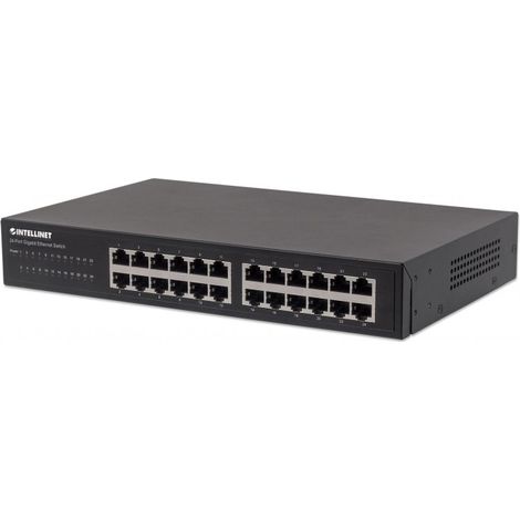 Commutateur Gigabit Intellinet 24 ports : réseau rapide pour les entreprises et les particuliers (1/5)
