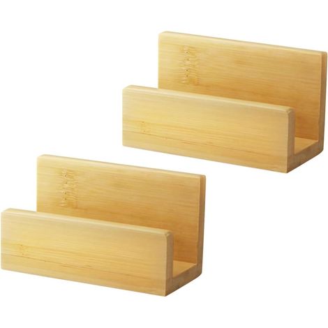 24 Stück Beschreibbare Buffet Etiketten aus Papier und Holz