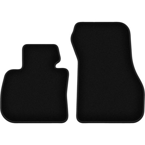 Tapis de sol avant basiques en velours pour : BMW Série 2 F46 7 places (2015-2022) (1/5)