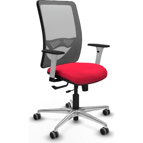 Chaise piqueras y crespo Zulema blanc support lombaire réglable (1/2)