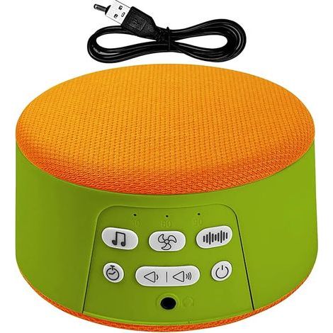 White Noise machine – aide au sommeil portable, électronique avec minuterie d’arrêt automatique, rechargeable, convient aux adultes, aux bébés et aux enfants, méditation apaisante (1/5)