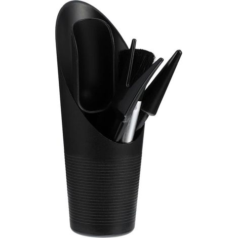 Lot de 5 Mini-Outils Noirs pour Plantes Succulentes Kit de Jardinage à Main Polyvalent pour Repiquage Désherbage et Ameublissement Accessoires Pratiques pour Jardin Intérieur