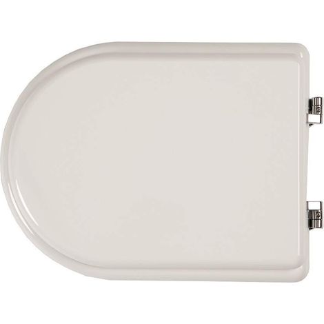 Asiento de inodoro blanco brillante compatible con la serie Sintesi Ercos BSOPE2  Blanco (1/3)