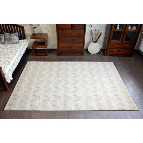 Alfombra de cuerda sisal FLAT 48722/608 Bicolor crema/marrón brown 200x290 cm (1/5)