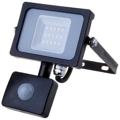 Foco LED Samsung V-TAC de 10 W con sensor de movimiento y crepuscular, blanco natural, IP65