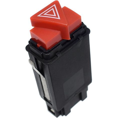 Interrupteur de feux de détresse/bouton de tableau de bord pour Audi A3 8L1 modèles 1996-2003, 8L0941509L, neuf.