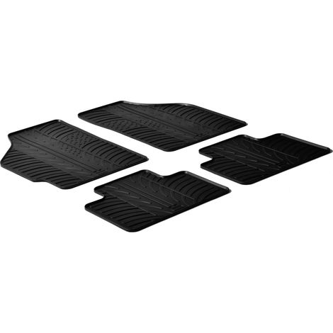 Set tappeti su misura in gomma - compatibile per  Fiat Punto 3p (09/9908/09) -  Fiat Punto 5p (09/9908/09)