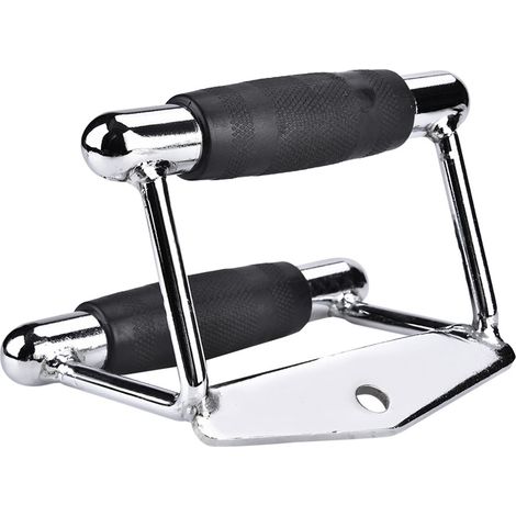 Poignée de Triangle en Acier pour Traction et Musculation - Accessoire de Câble de Fitness (1/5)