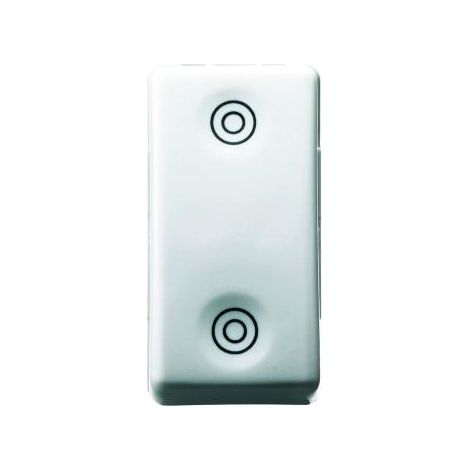 BOUTON-P.1P NO+NO 10A SY/WT GEWISS GW20520