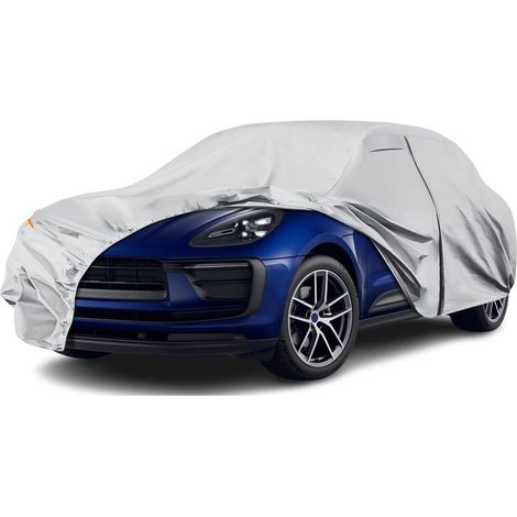 Autoabdeckung Wasserdicht für Porsche Macan 2014-2025, Allwetter-Garage mit Reißverschluss (1/5)