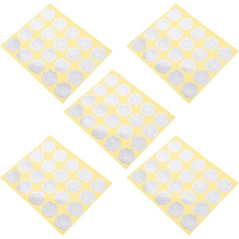Silberne Pvc Siegelaufkleber for Briefumschläge et Taschen 5