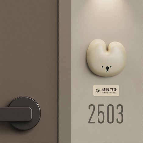 Sonnette Bunny Doorbell sans fil à 3 vitesses réglables (1/5)
