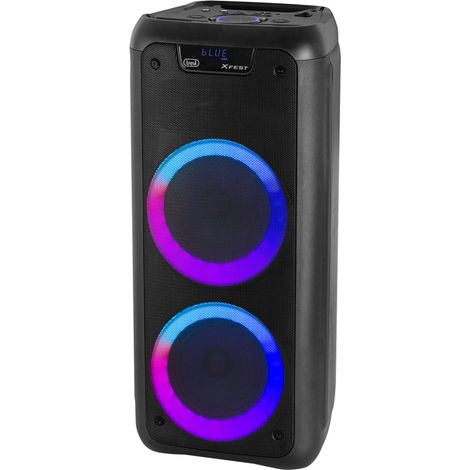 Trevi XF 600 Karaoke-Verstärker, 80W mit BT, Farbe: Schwarz