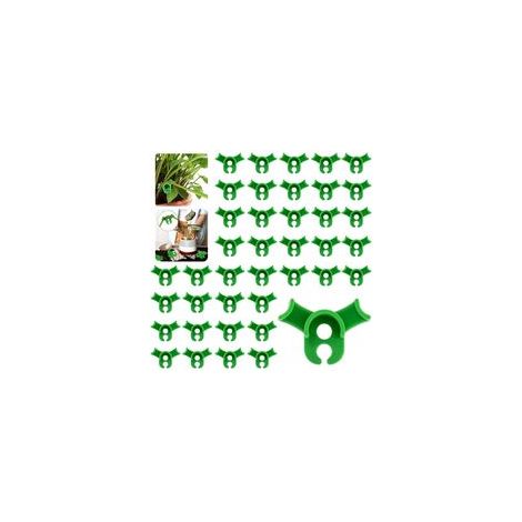 120 tuteurs, clips de palissage, fixations pour plantes, clips pour plantes grimpantes, clips LST pour soutenir les tiges des plantes en douceur. (1/5)