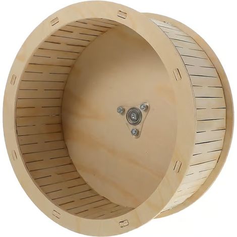 Roulettes pour meubles, roulettes en bois, roues pour hamster, roues en bois pour hamster (jouet), roues silencieuses pour hamster (1/2)