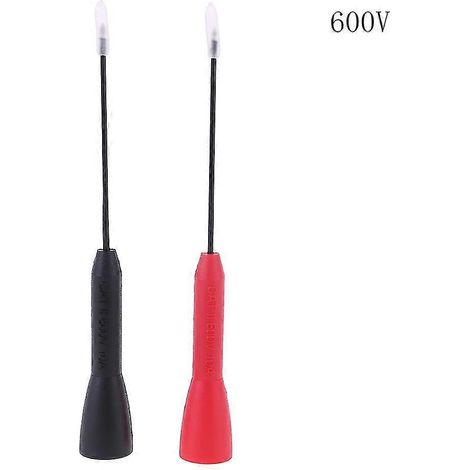 Sonde non destructive à aiguille de multimètre, broche de 1 mm, pour cordons de test de 2 mm (1/4)