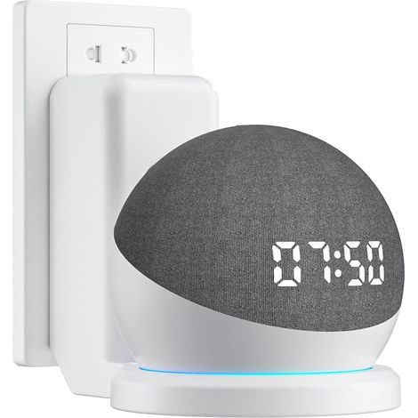 Prise murale - Accessoire pour Dot 4/5 gen et Google Speaker - Blanc
