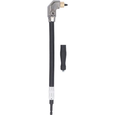 Flexible Wellenverlängerung, 1/4-Zoll-Sechskantschaft-Winkelbithalterverlängerung für elektrische Handbohrmaschinen (1/5)